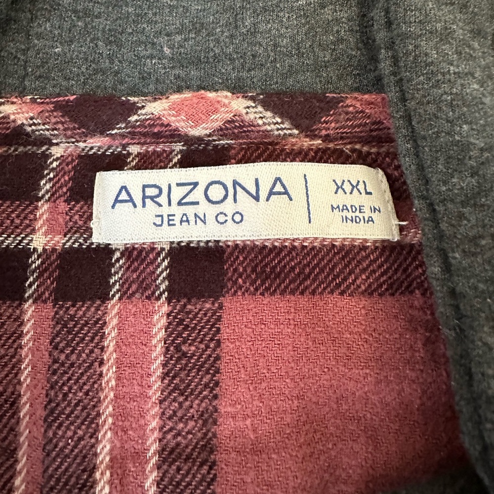 Arizona Jean Co hooded flannel XXL - Picture 6 of 7